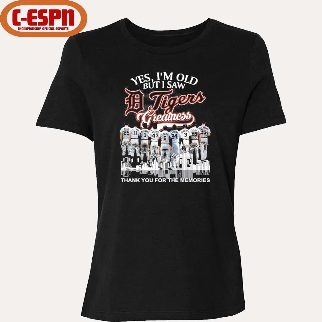 Yes, I’m Old But I Saw Detroit Tigers Greatness For Fan T-Shirt