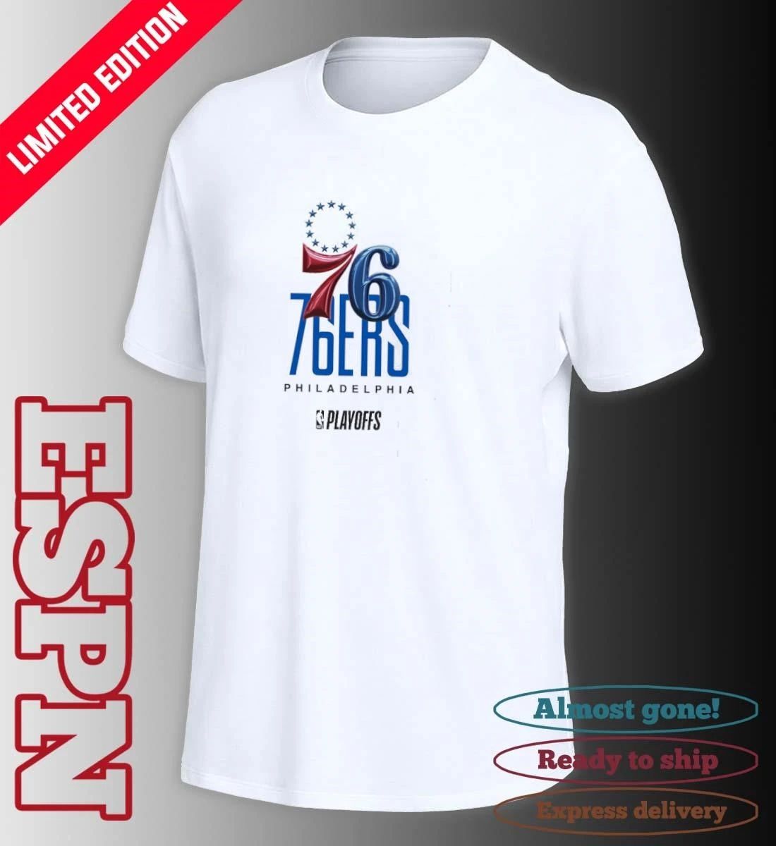 Philadelphia 76ers NBA Playoffs 2026 Round 1 Shirt