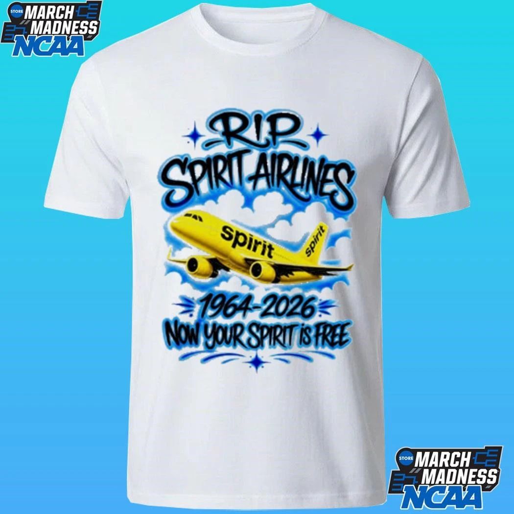 Rip Spirit Airlines 1964 2026 Now Your Spirit Is Here Shirt
