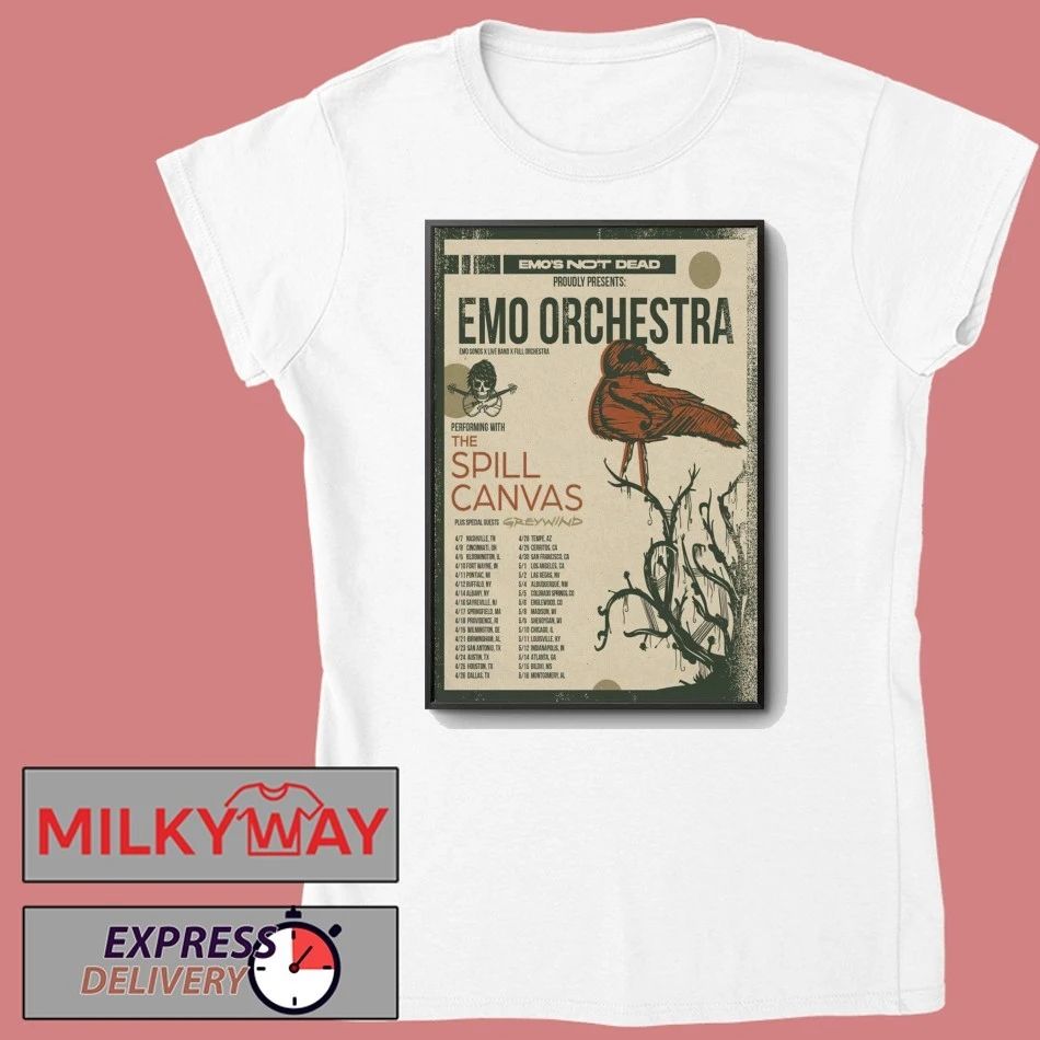 Emo Orchestra Tour 2026 Poster shirt