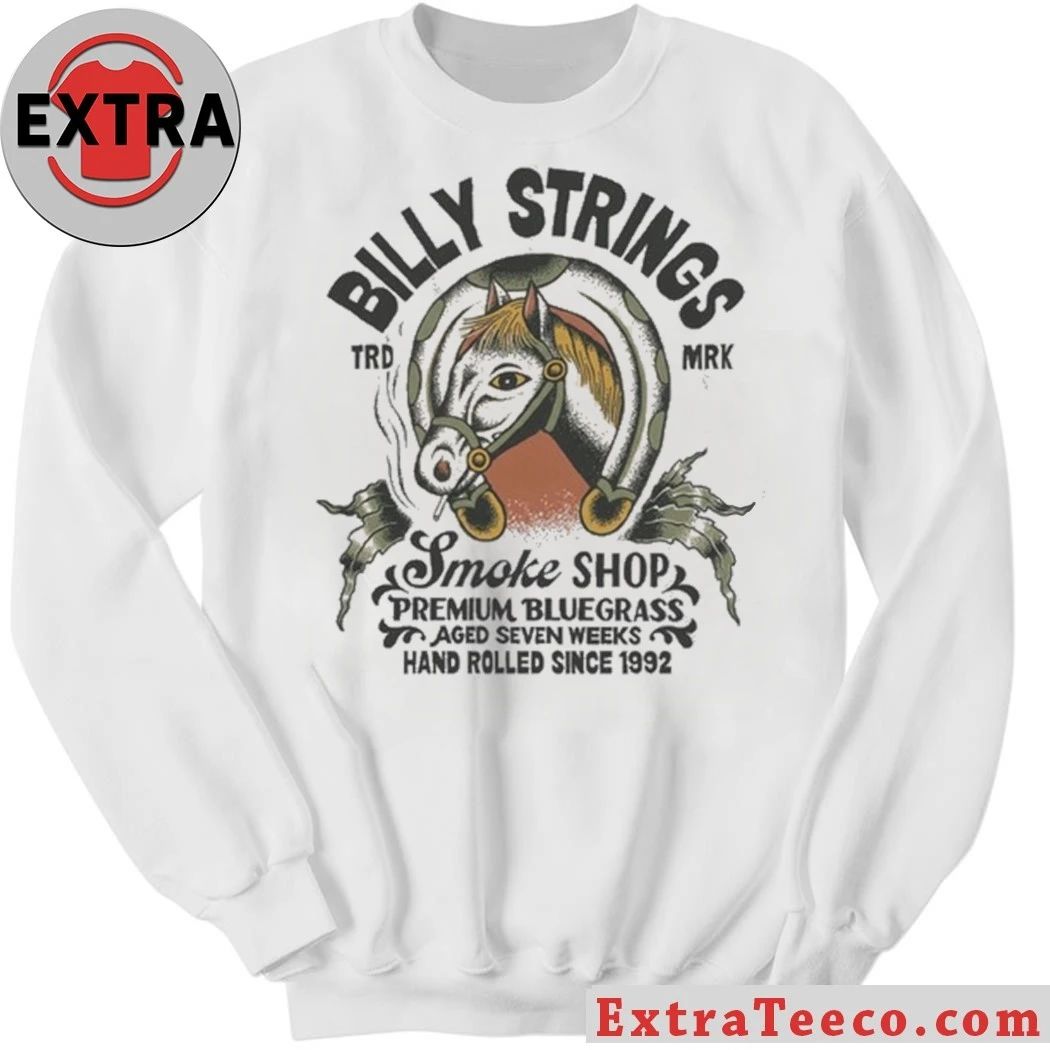 Billy Strings 2026 Winter Tour Smoke Shop Shirt
