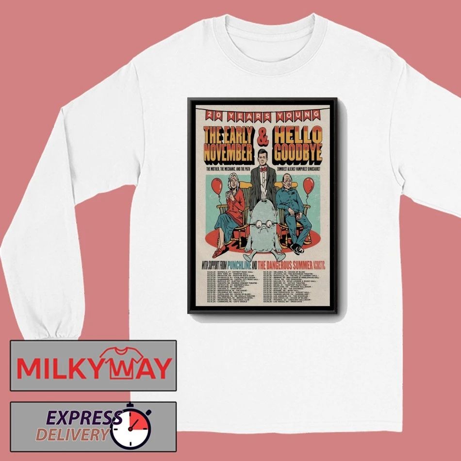 The Early November 20 Years of The Mother, The Mechanic, and The Path Poster shirt