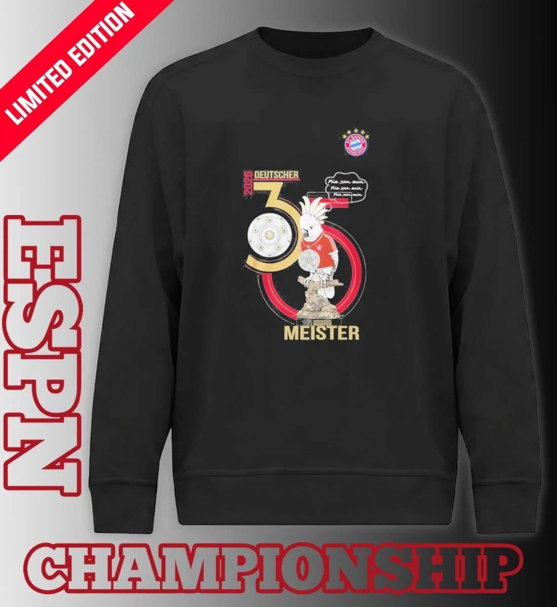 2026 Deutscher Meister Cockatoo Bayern Munich Shirt
