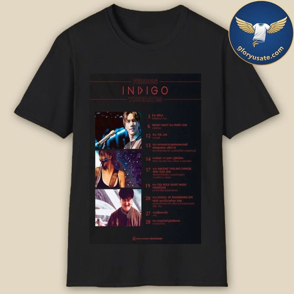 Indigo February 2026 Poster Shirt