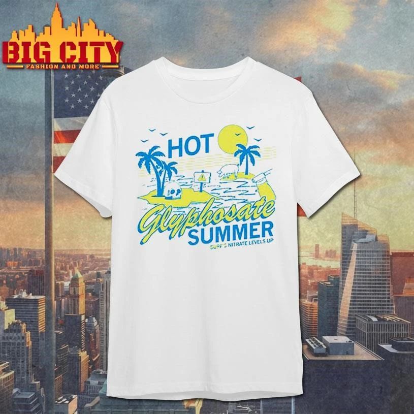Skull cocconut hot glyphosate summer shirt