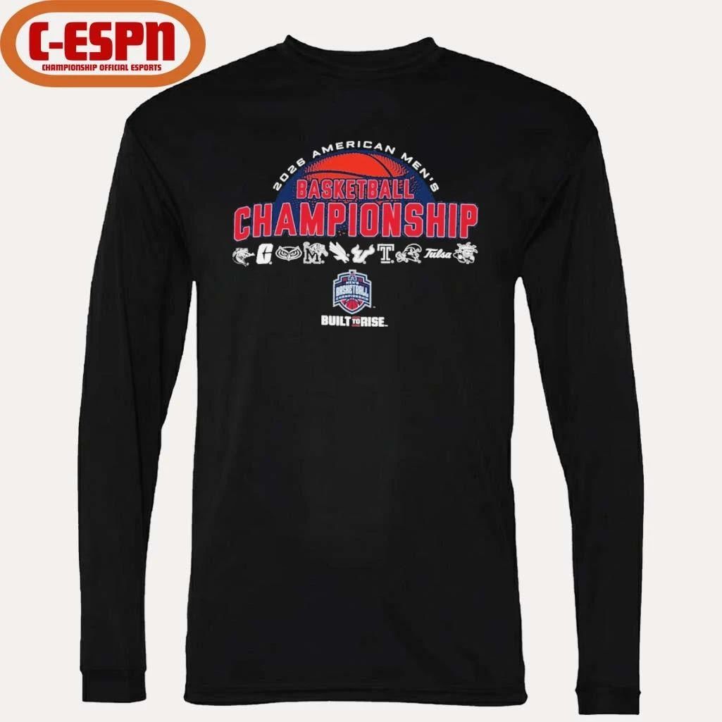 2026 American Athletic Men’s Basketball Championship Team Logo Shirt