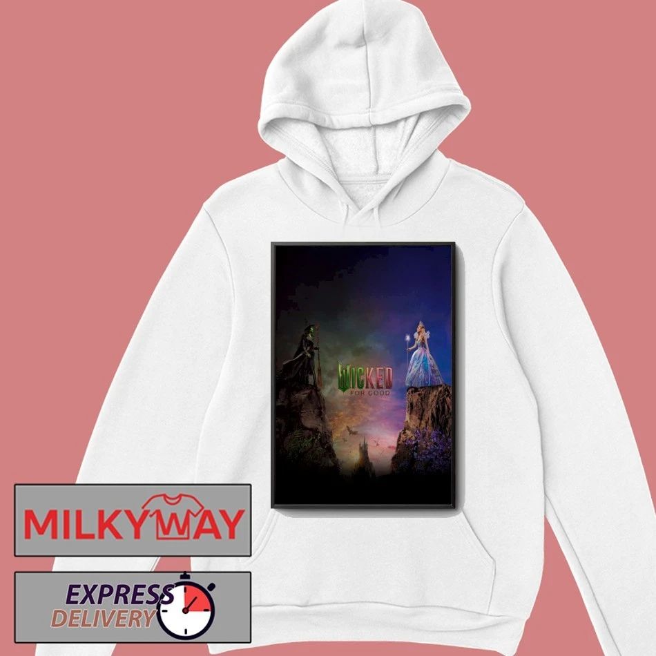 Wicked For Good 2025 Poster shirt