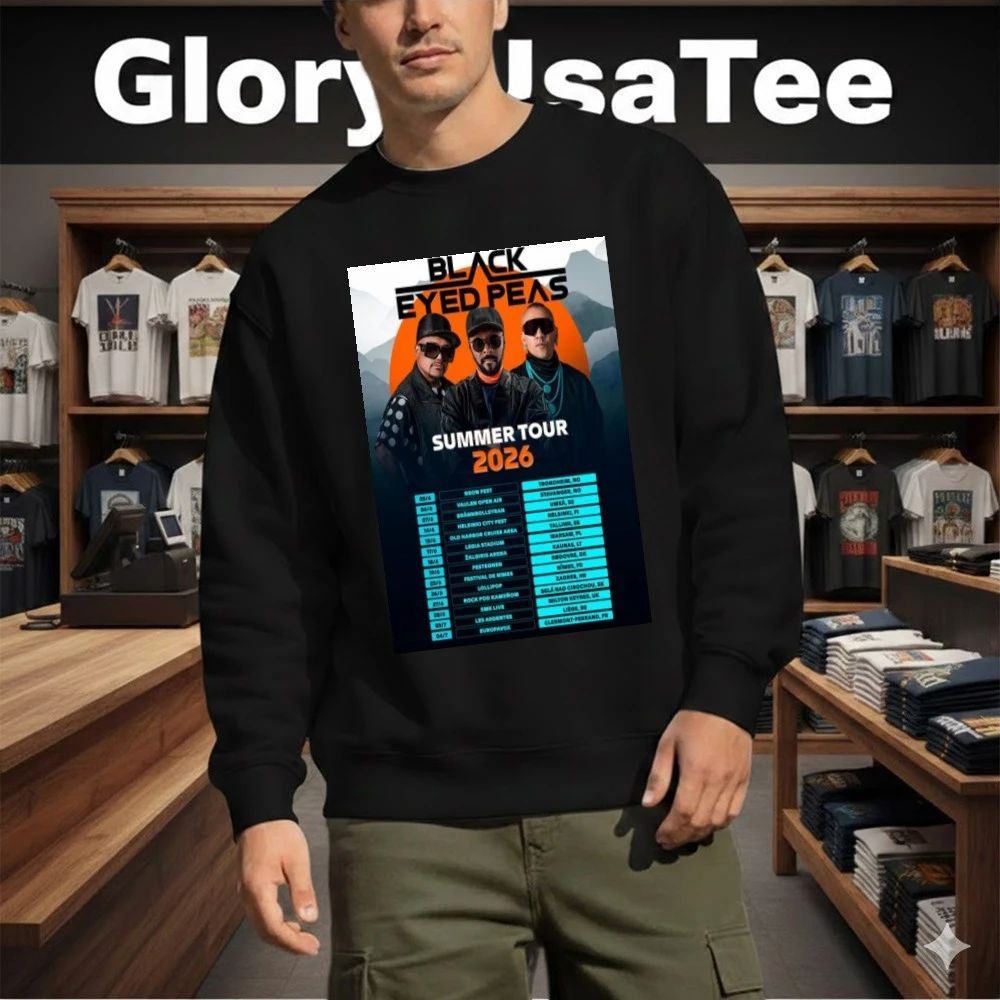 Black Eyed Peas Summer Tour 2026 Poster Shirt