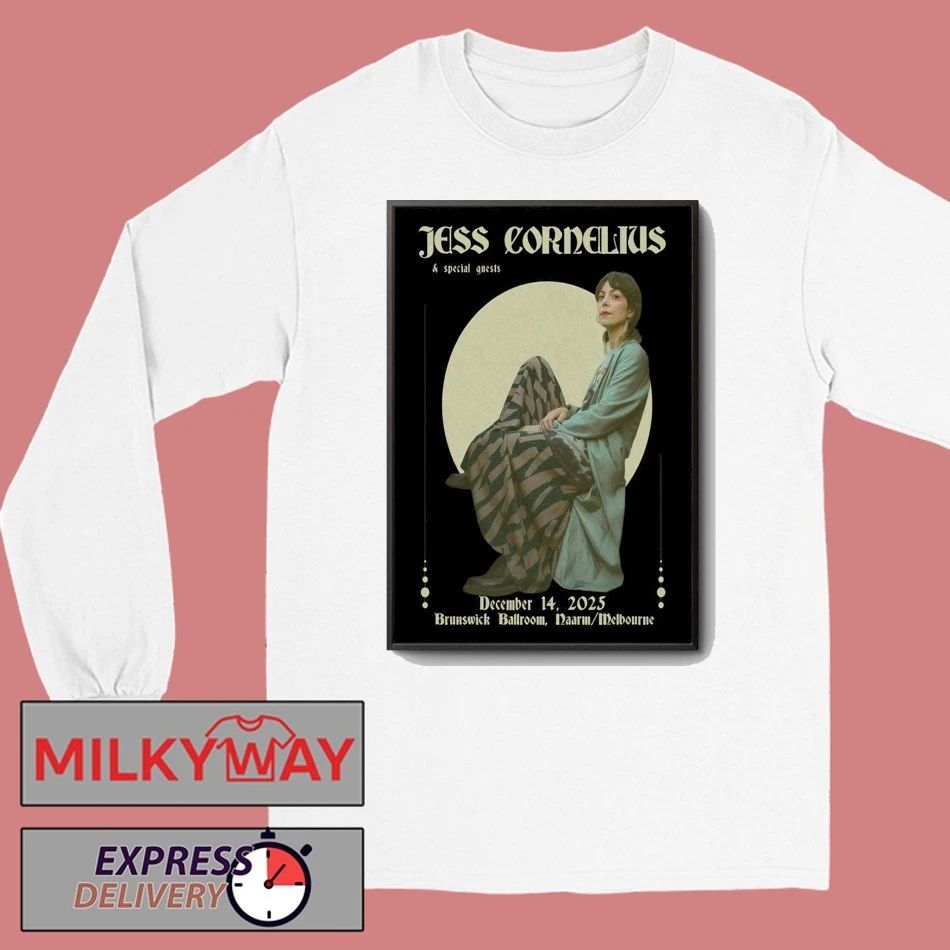 Jess Cornelius Brunswick VIC December 14 2025 Poster shirt
