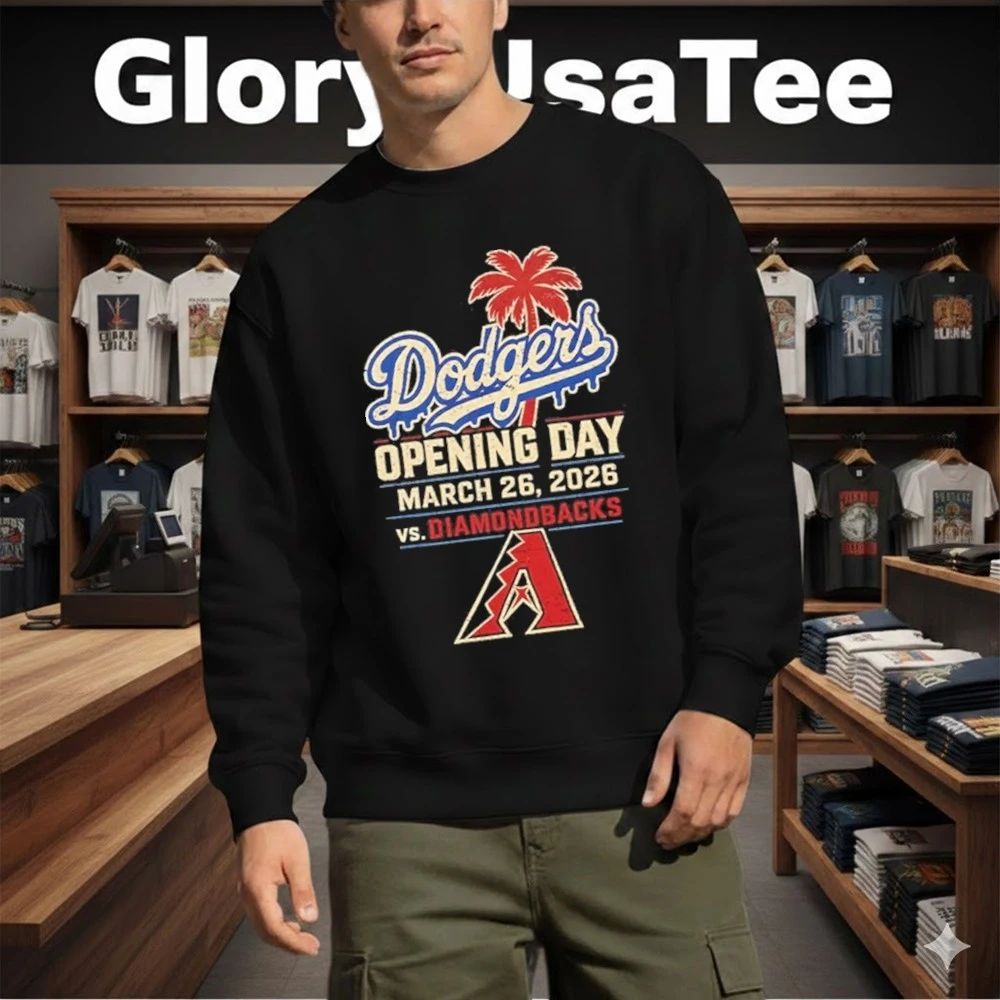 Dodgers Opening Day 2026 Los Angeles vs Diamondbacks Season Opener Game Day Shirt