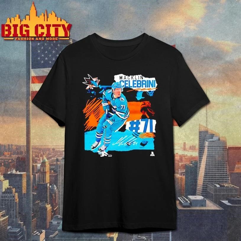 Macklin Celebrini San Jose Sharks Fresh Ice signature Shirt