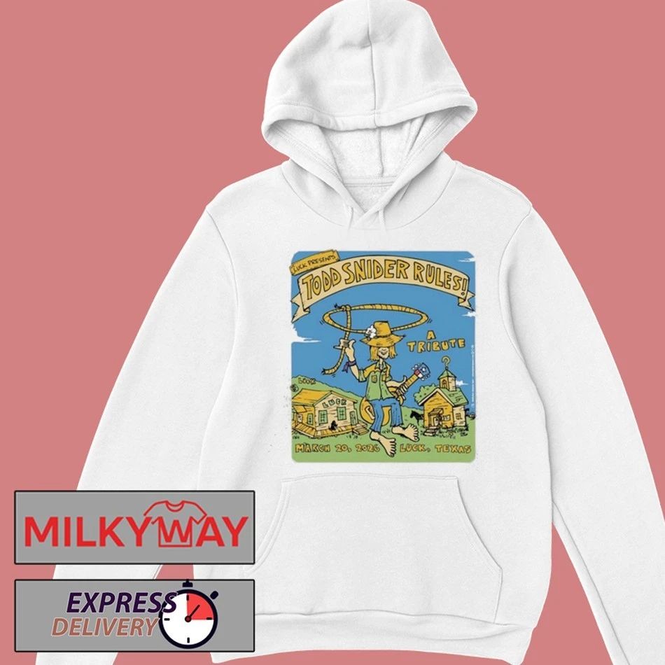 Todd Snider Rules Mar 20 2026 Luck, Texas Shirt