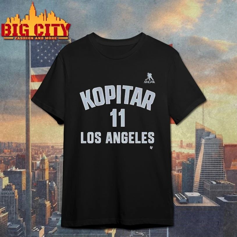 Anze Kopitar Los Angeles Name & Number t-shirt