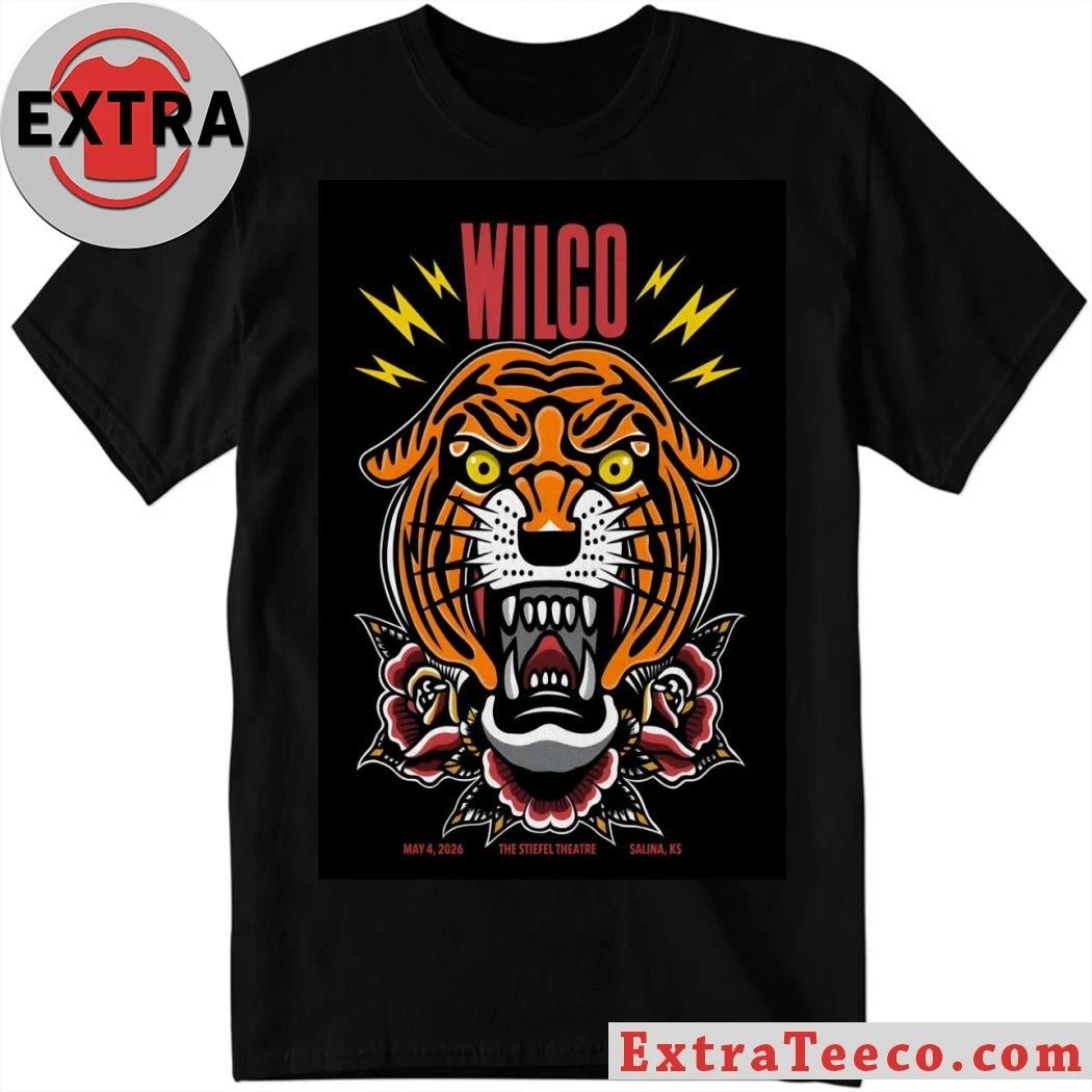 Wilco Salina KS Tour On May 4 2026 Poster Shirt