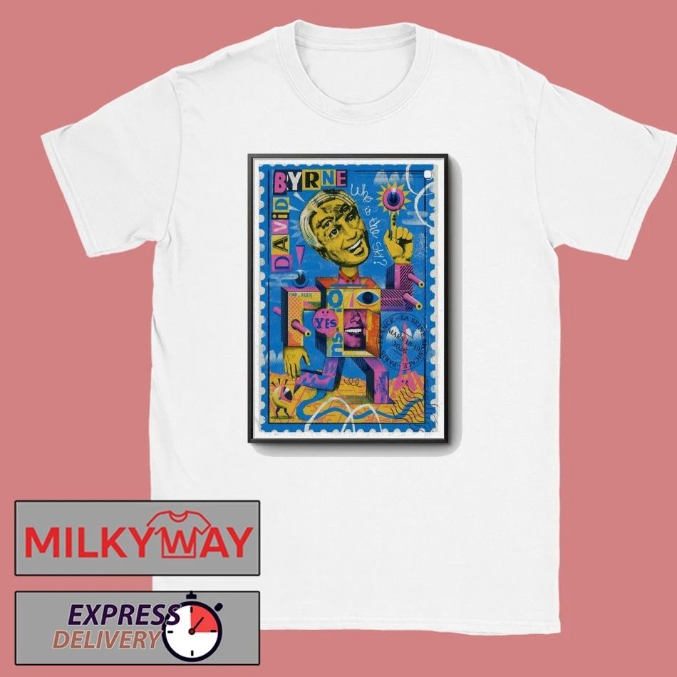David Byrne Mar 18 and 19 2026 Poster La Grande Seine shirt