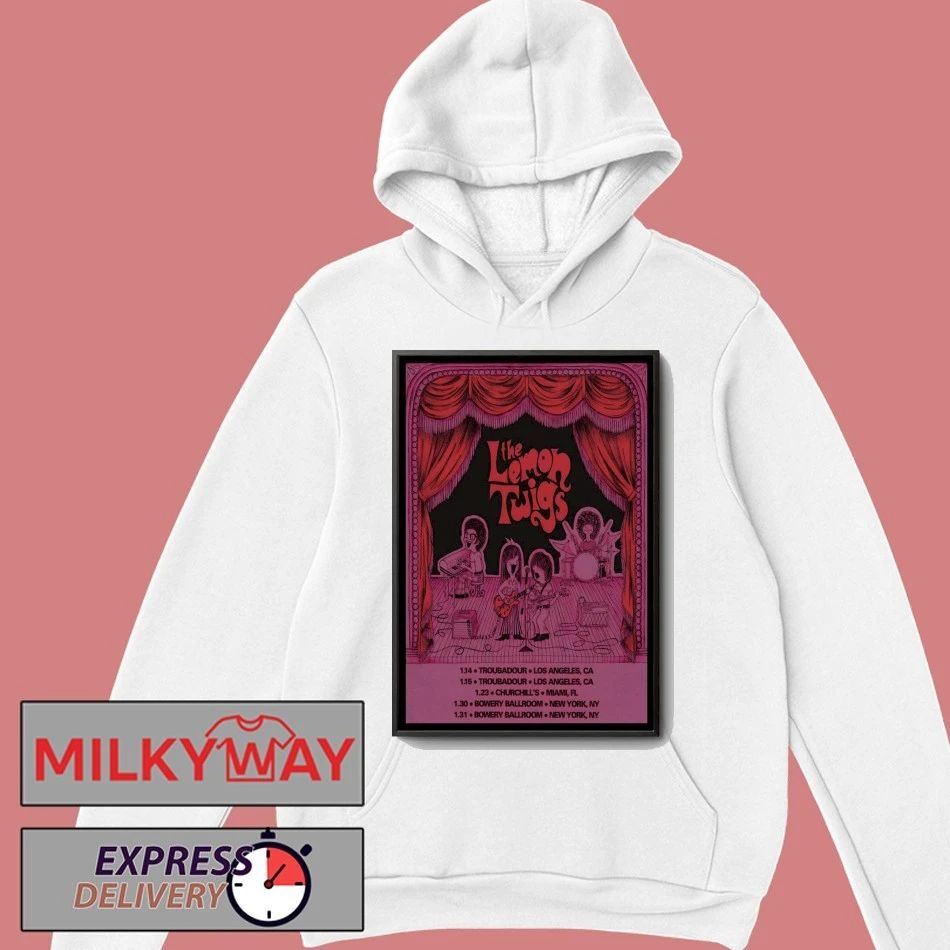 The Lemon Twigs America Tour 2026 Poster shirt