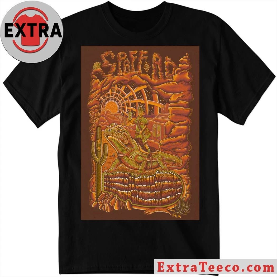 Spafford Spring Tour 26 Poster T-Shirt