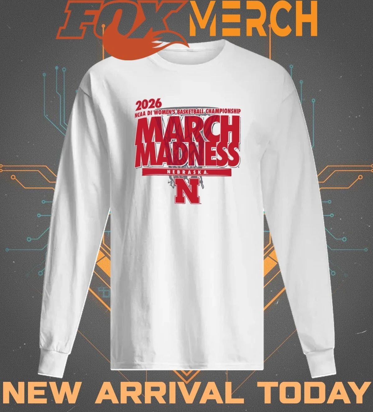Nebraska Cornhuskers 2026 NCAA DI Women’s Basketball Championship March Madness shirt