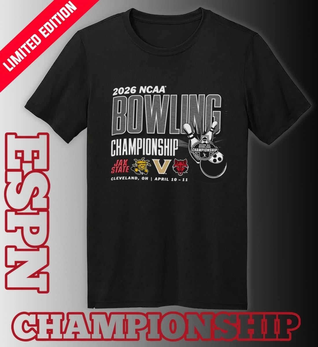2026 NCAA Women’s Bowling Championship 4 Teams Shirt