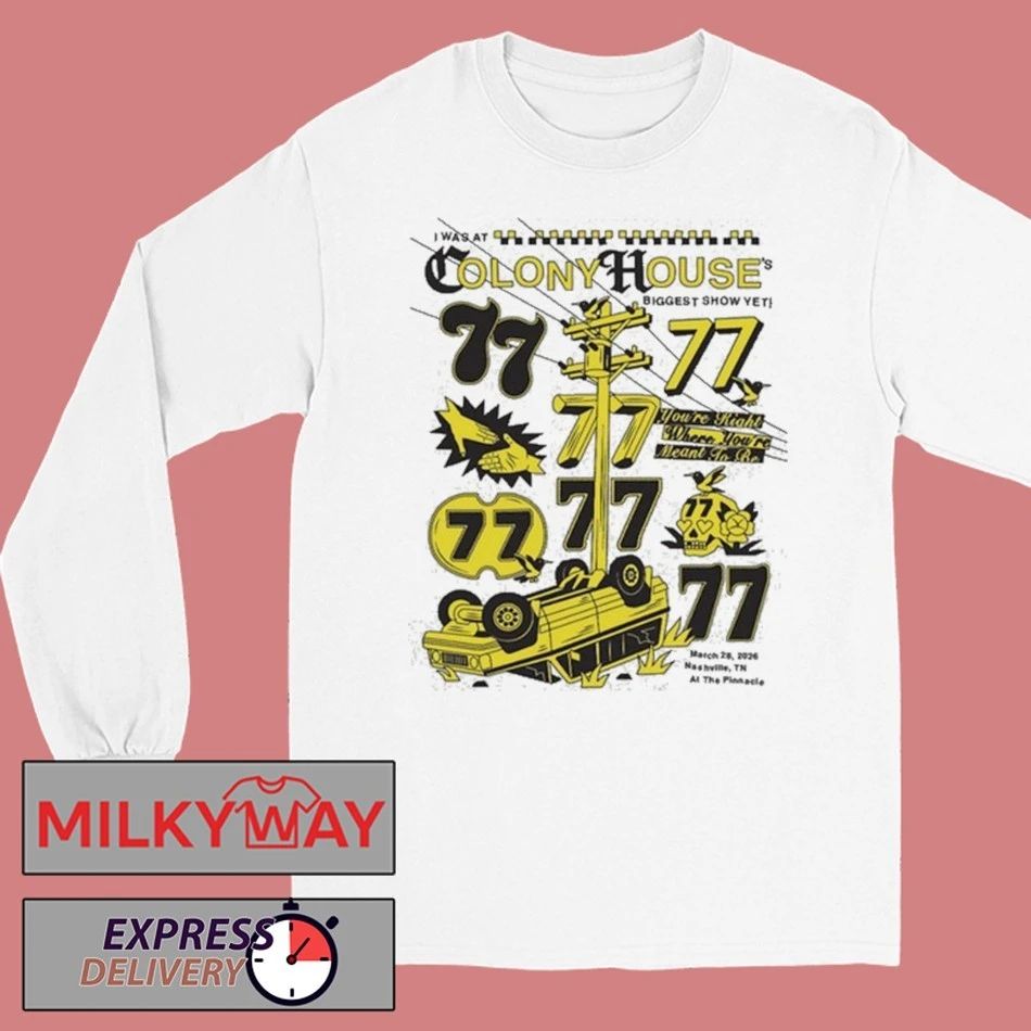 Colony House Shirt Nashville Mar 28 2026 shirt