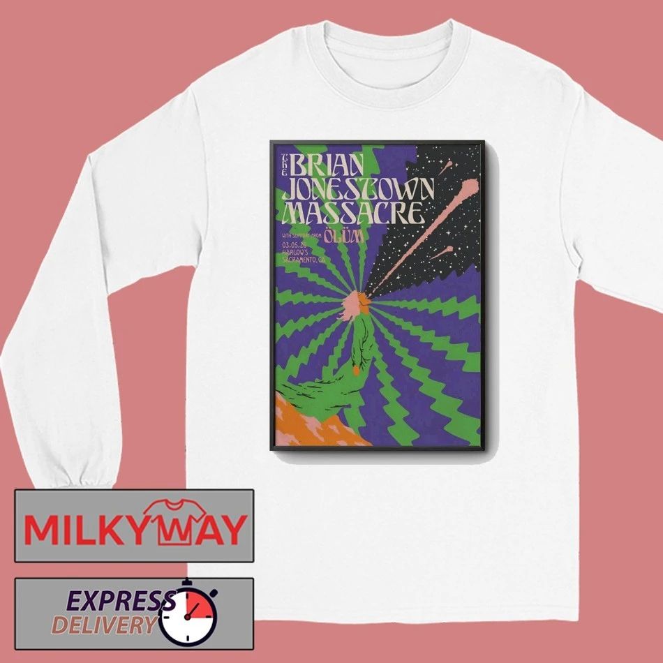 Brian Jonestown Massacre Mar 5 2026 In Sacramento CA Poster shirt