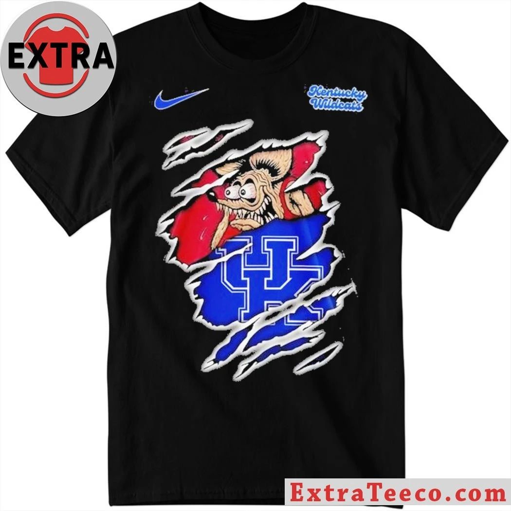Kentucky Wildcats NCAA Varsity Savage Logo T-Shirt