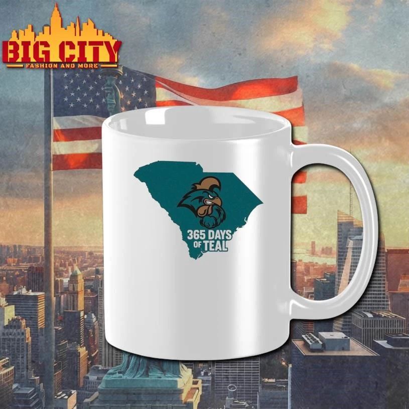 Coastal Carolina Chanticleers 365 Days Of Teal Graphic Shirt