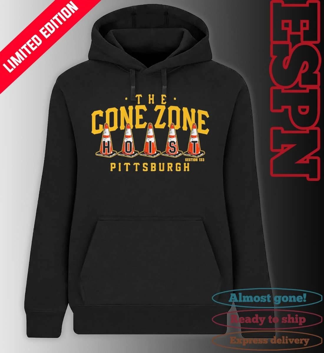 The Cone Zone Pittsburgh Pirates Baseball T-Shirt