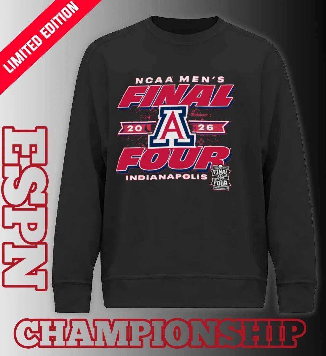 Men’s Final Four 2026 Arizona Wildcats Indianapolis Shirt