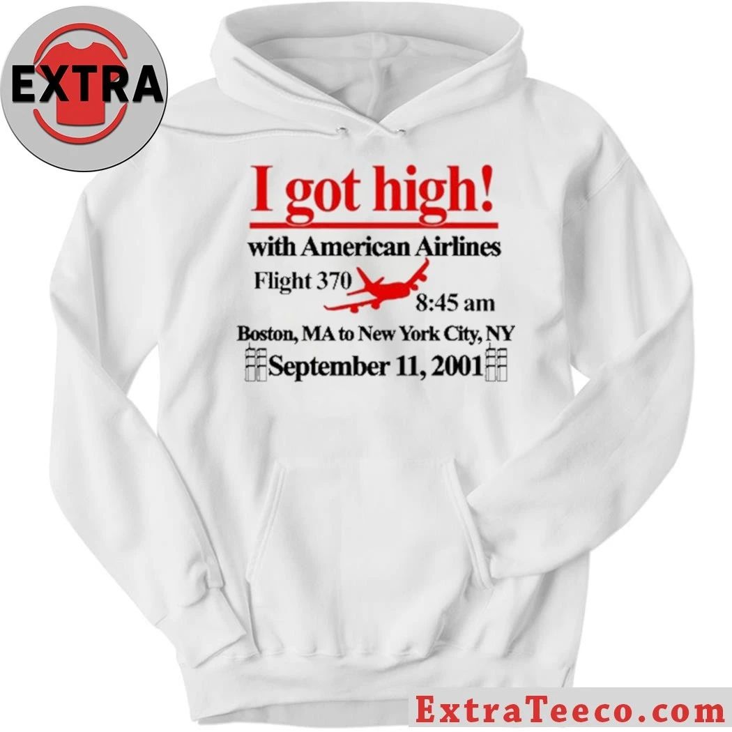 Barelylegal I Got High With American Airlines Shirt