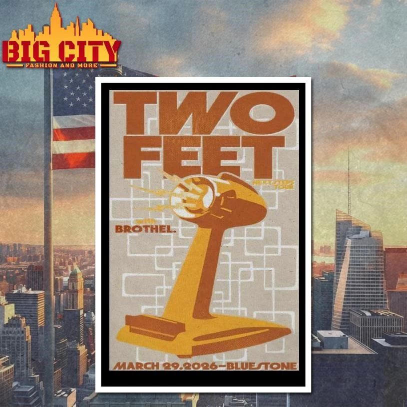 Two Feet The Bluestone Limited Poster Shirt