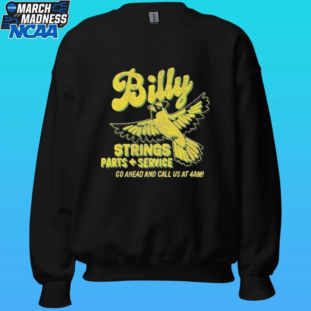 Billy Strings Parts Service Go Ahead And Call Us At 4am Band Garage Shirt