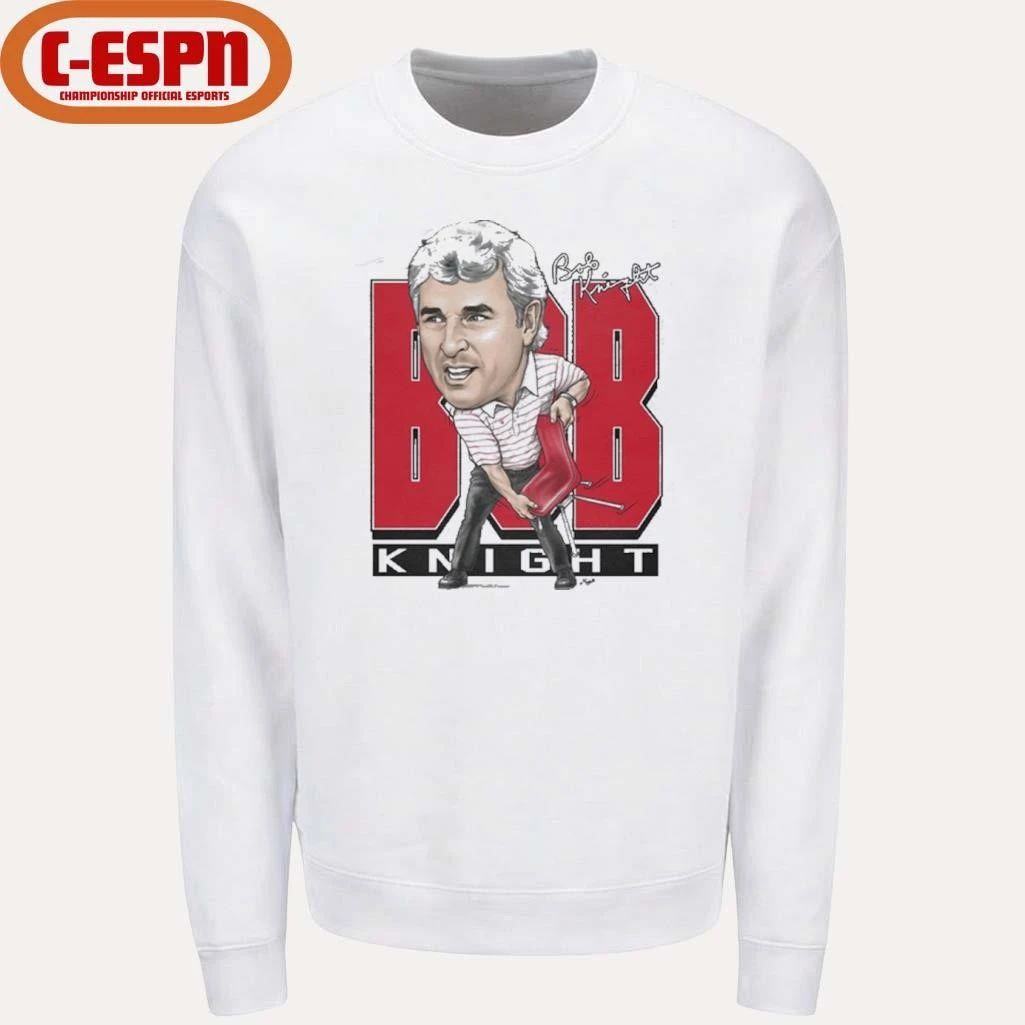 Bob Knight Chair Throw Caricature T-Shirt