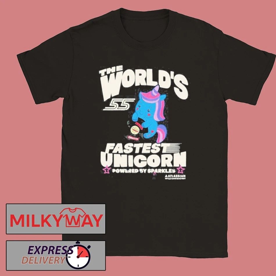 Atlassian Williams Racing The World’s 55 Fastest Unicorn Shirt