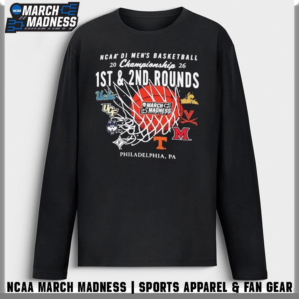 Philadelphia,PA 2026 NCAA Men’s Basketball March Madness 1st 2nd Round Bound T-Shirt