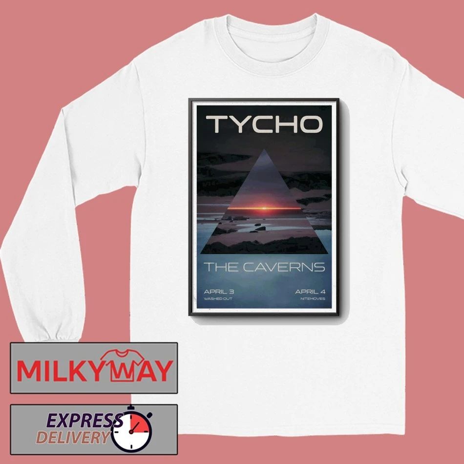 Tycho 4 3-4 4 2026 The Caverns In Grundy County TN Poster shirt