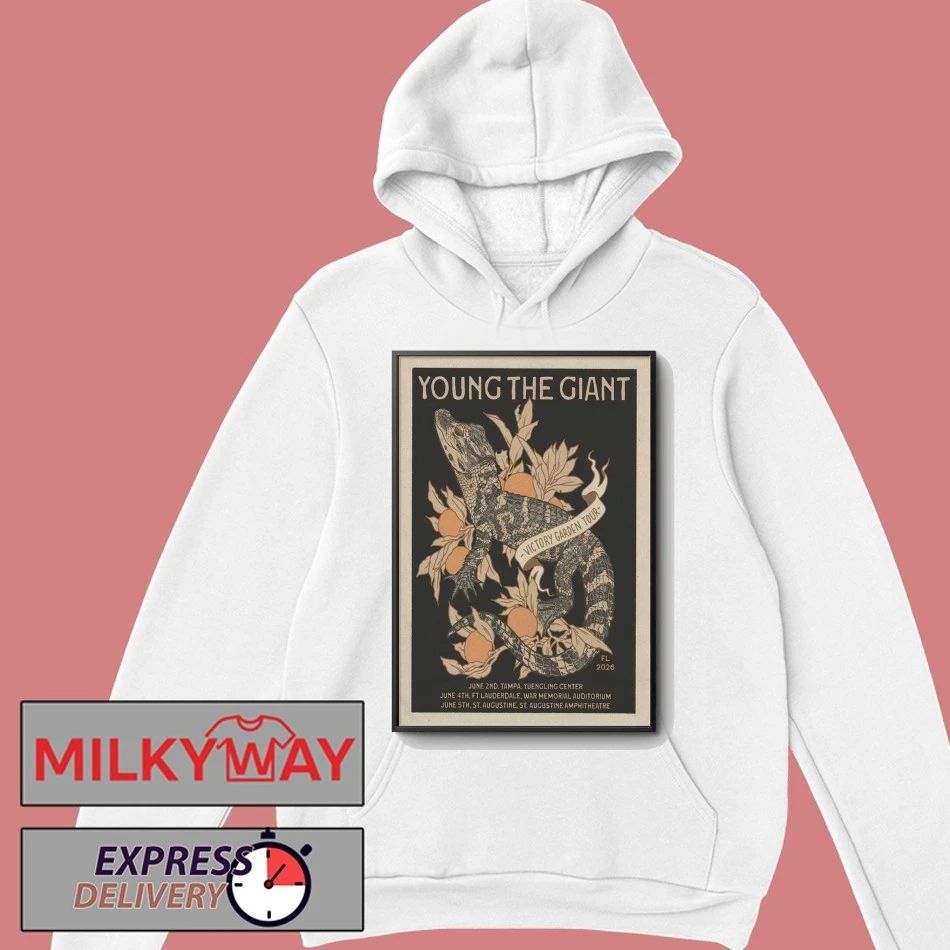 Young The Giant FT Lauderdale FL Jun 4 2026 Poster shirt