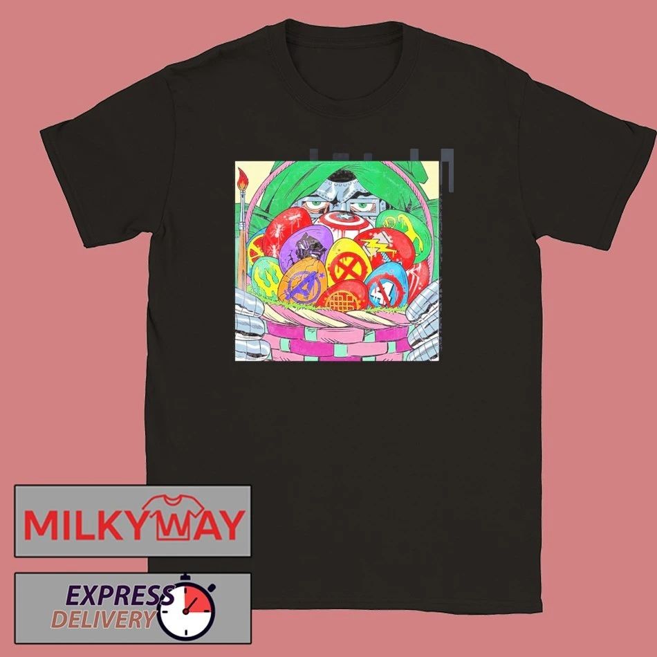 Doctor Doom Robert Downey Jr Easter Eggs Artwork Avengers Doomsday Leak T-Shirt