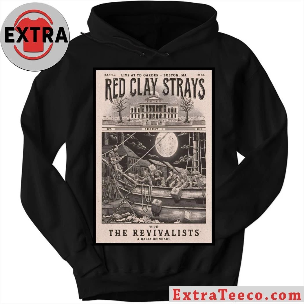 Original Red Clay Strays Boston MA On August 1 2026 Poster Shirt