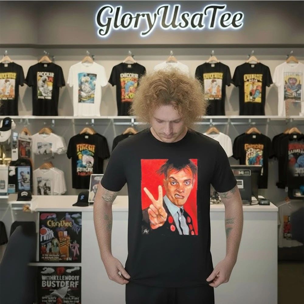 Chris Robinson Wearing Rick Young Ones Shirt