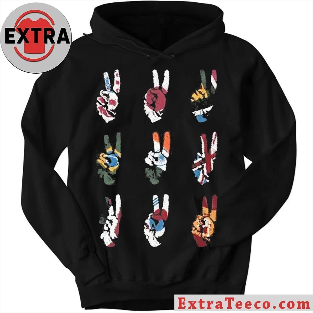 Multi Peace Hand by John Varvatos Shirt