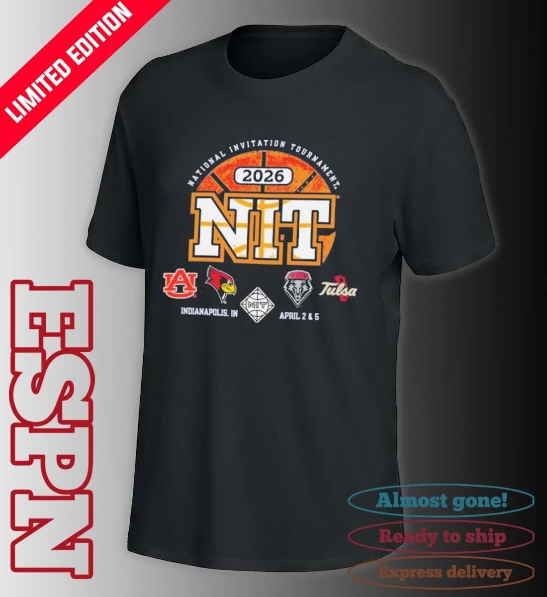 NIT 2026 NCAA Men’s Basketball T-Shirt