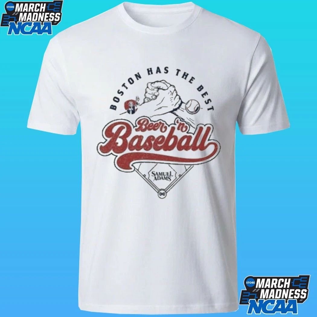 Samuel Adams Happy Opening Day Boston Baseball Shirt