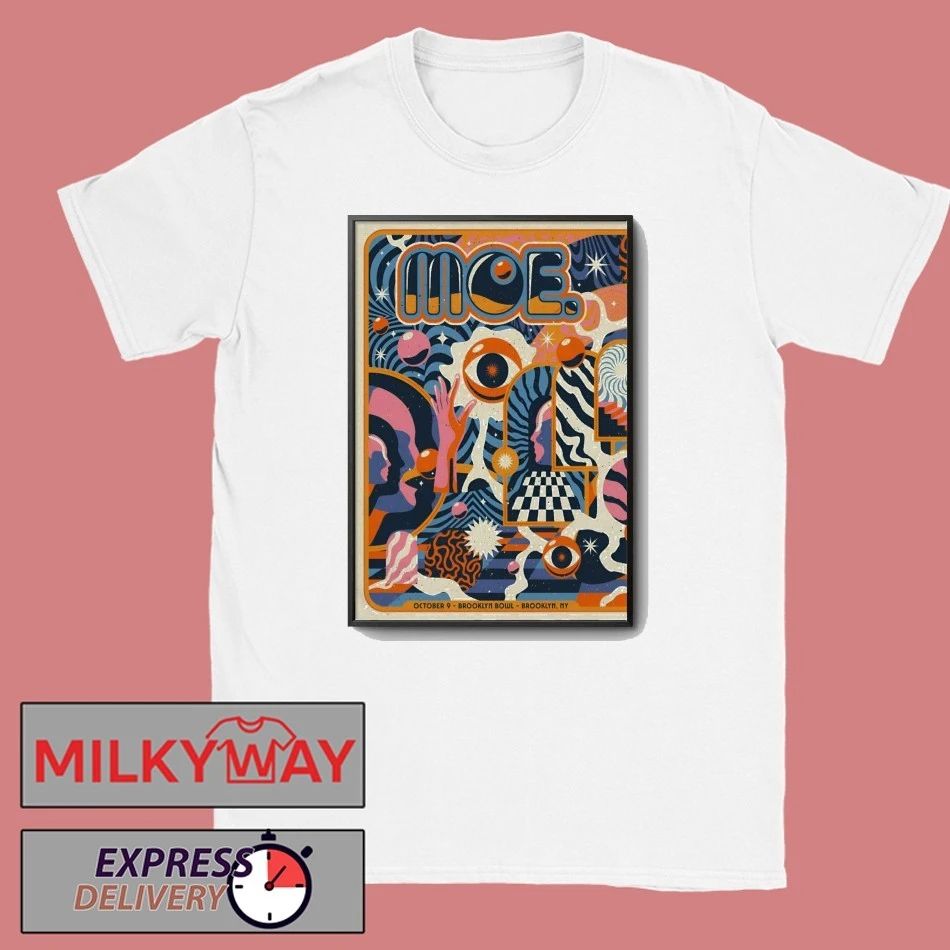 Moe. Brooklyn Tour On Oct 9 2025 Poster shirt