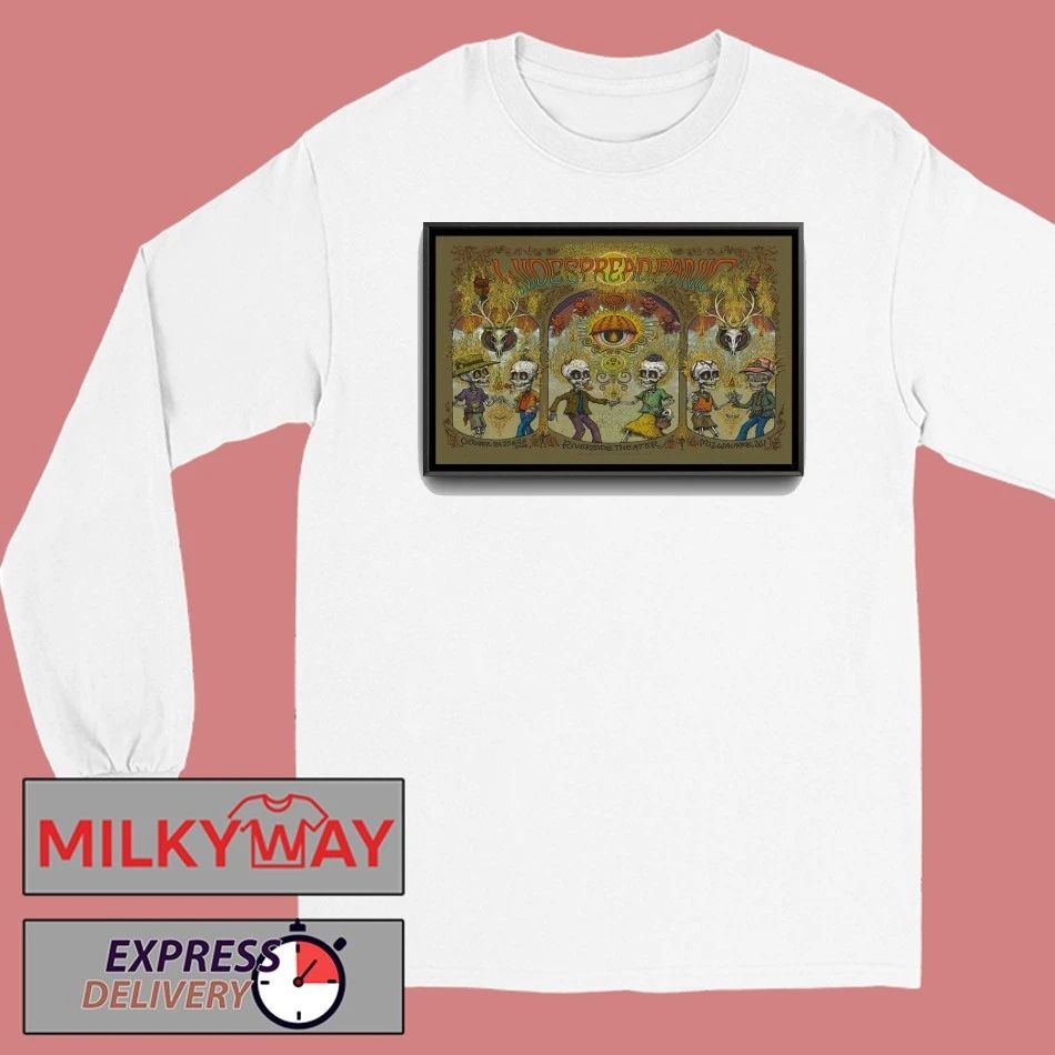 Widespread Panic Fall Tour 2025 Milwaukee WI Poster shirt