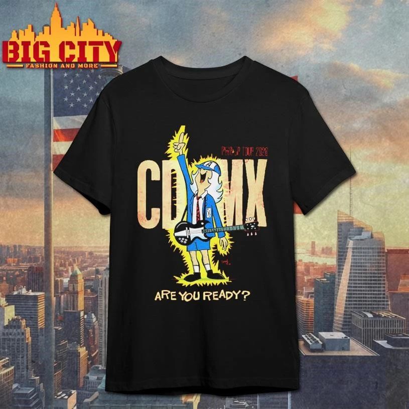 ACDC Pwr Up Tour 2026 Mexico CDMX Are You Ready Shirt