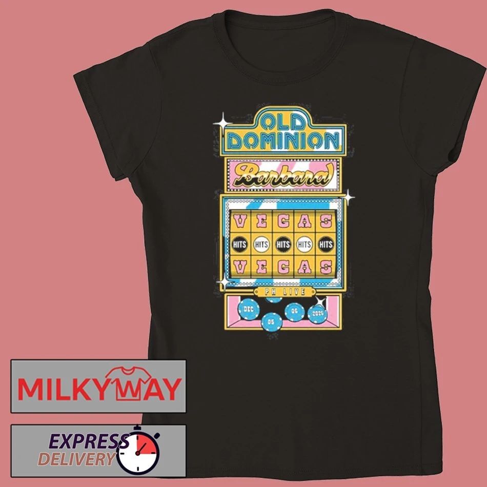 Old Dominion Planet Hollywood Las Vegas NV Dec 5 2025 shirt