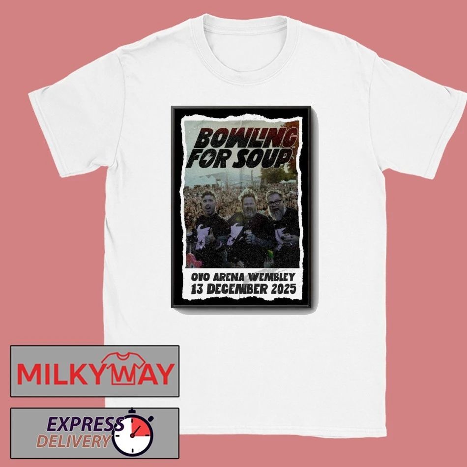 Bowling For Soup Wembley 2025 Poster shirt