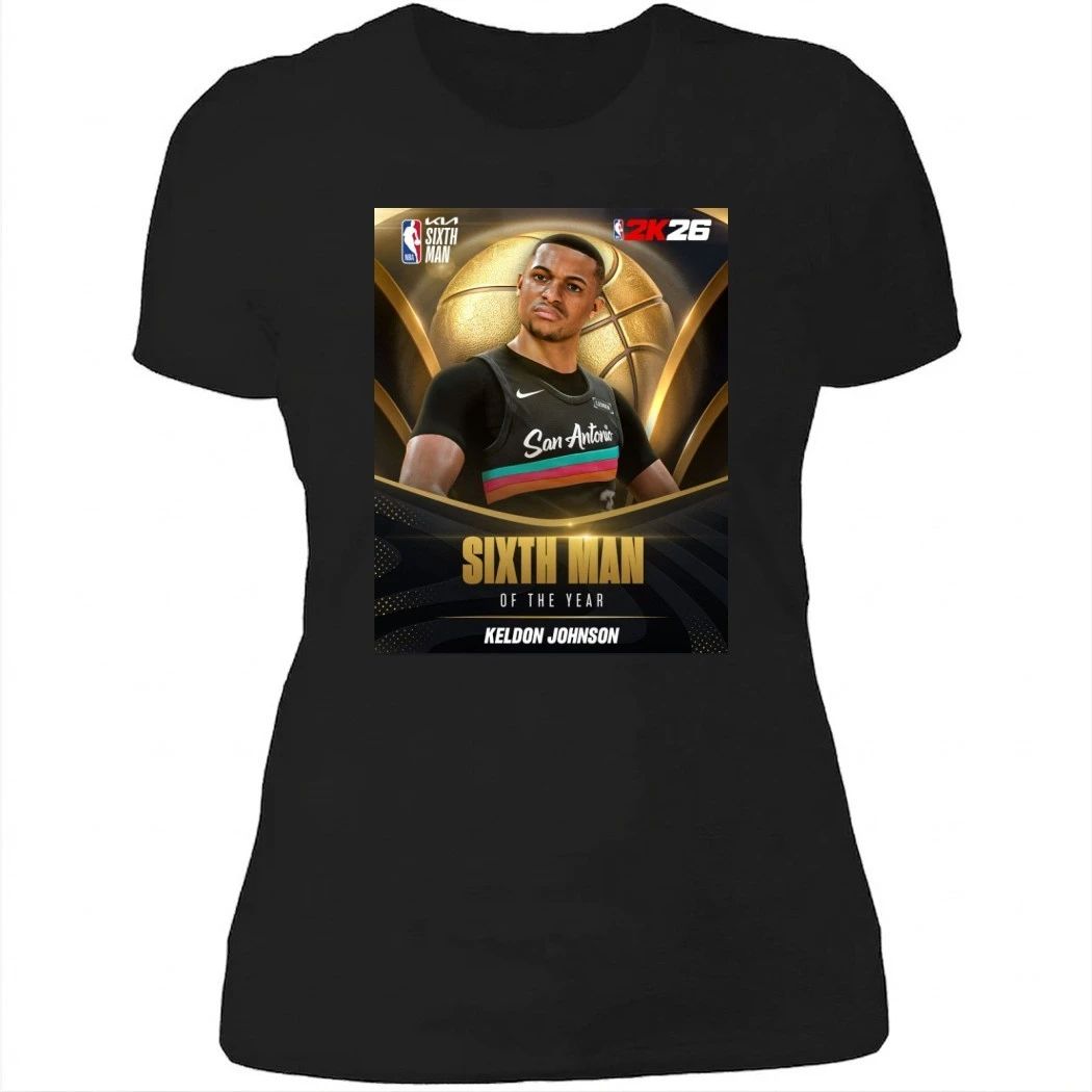 Keldon Johnson Sixth Man Of The Year Shirt