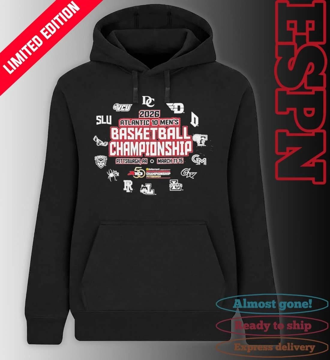 2026 A-10 Men’s Basketball Championship Shirt